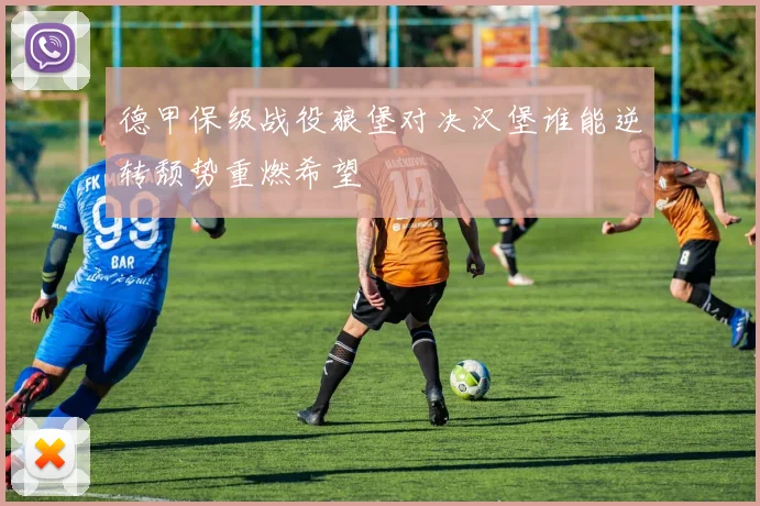 德甲保级战役狼堡对决汉堡谁能逆转颓势重燃希望